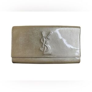Saint Laurent Gold Clutch